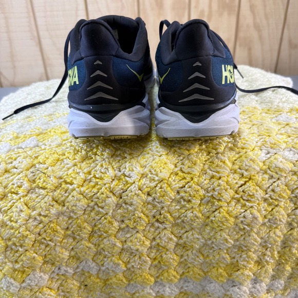 Hoka One One Clifton 8 Wide Teal Yellow Men's Running Shoes Size 11 wide Nice! - Picture 14 of 16